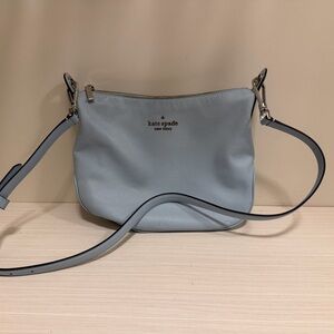 Kate Spade Rosie Leather Shoulder Bag (Celeste Blue)
Very minimal wear